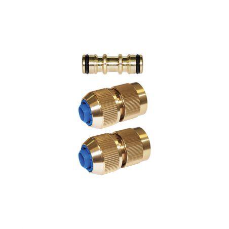 Quick connector kit for hose