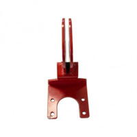 Steel handle adapter for tiller wheel